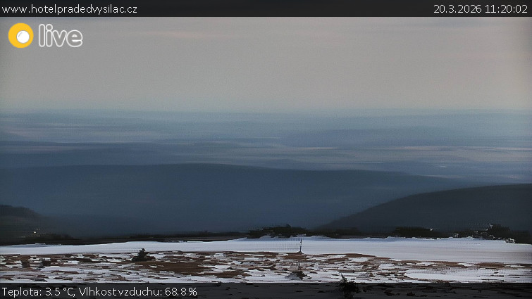 Praděd - Vysílač - Praděd - Vysílač - 20.3.2026 v 11:20