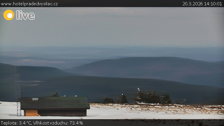 Praděd - Vysílač - Praděd - Vysílač - 20.3.2026 v 14:10