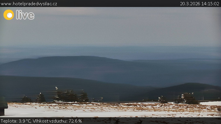 Praděd - Vysílač - Praděd - Vysílač - 20.3.2026 v 14:15