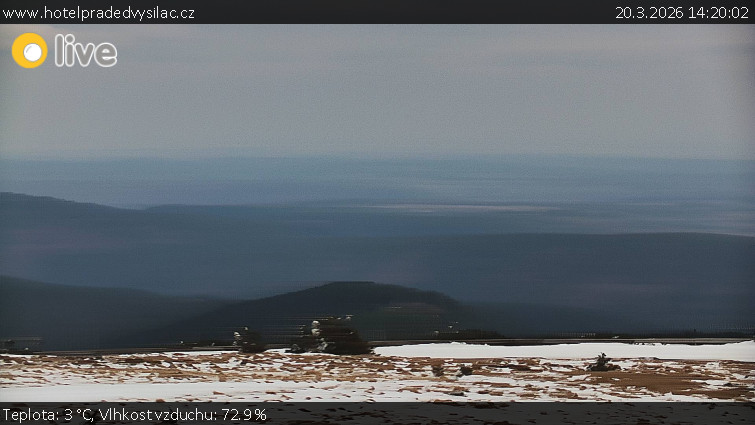 Praděd - Vysílač - Praděd - Vysílač - 20.3.2026 v 14:20