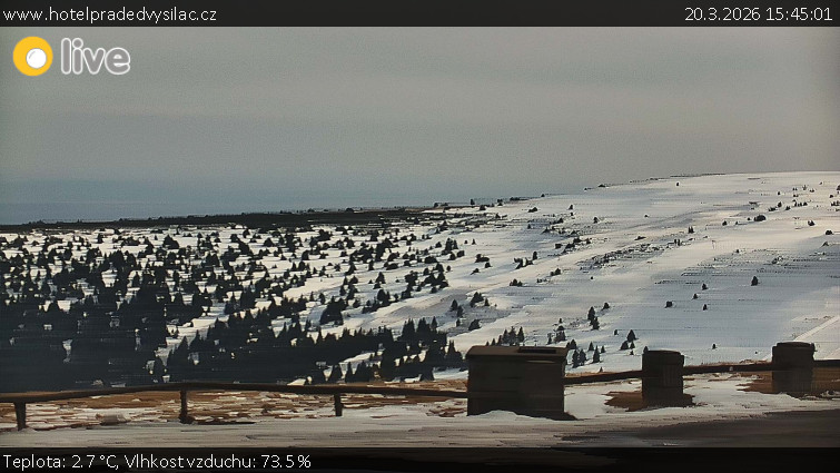 Praděd - Vysílač - Praděd - Vysílač - 20.3.2026 v 15:45