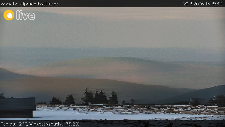 Praděd - Vysílač - Praděd - Vysílač - 20.3.2026 v 16:35