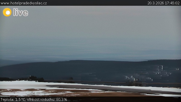 Praděd - Vysílač - Praděd - Vysílač - 20.3.2026 v 17:45