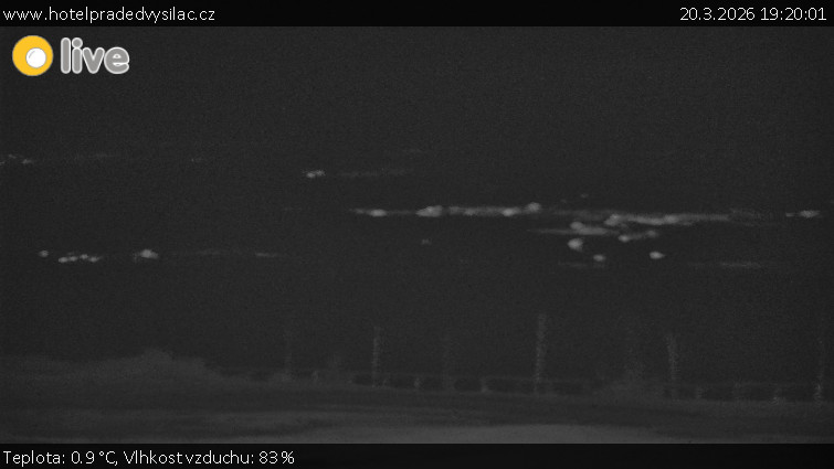 Praděd - Vysílač - Praděd - Vysílač - 20.3.2026 v 19:20