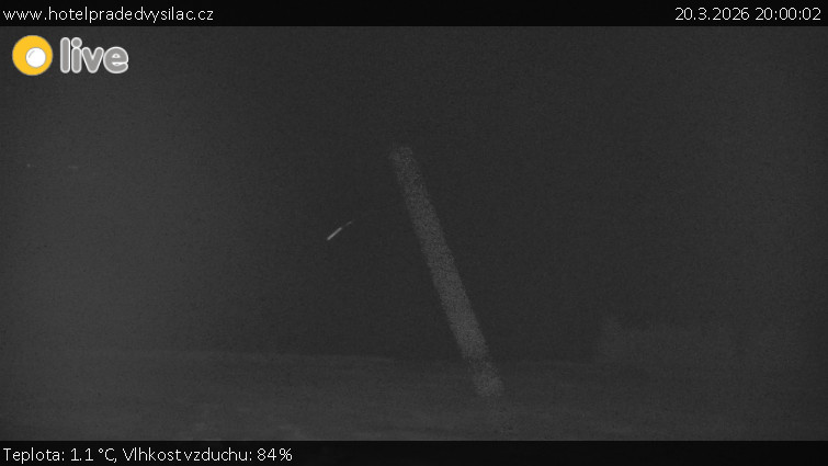 Praděd - Vysílač - Praděd - Vysílač - 20.3.2026 v 20:00