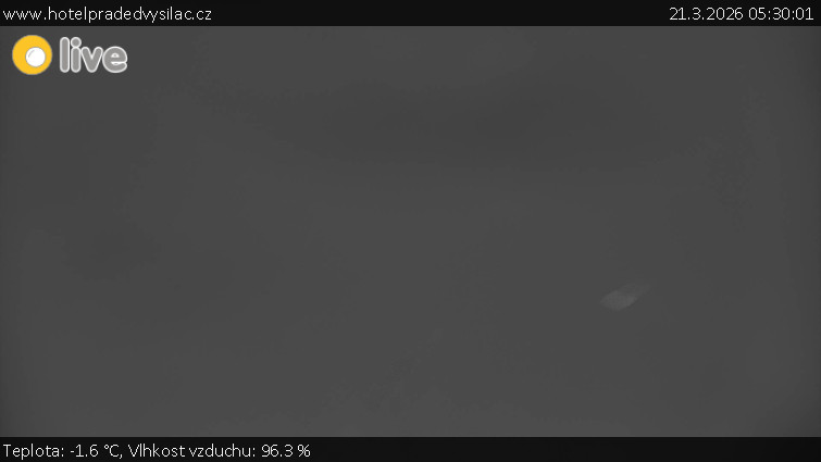 Praděd - Vysílač - Praděd - Vysílač - 21.3.2026 v 05:30