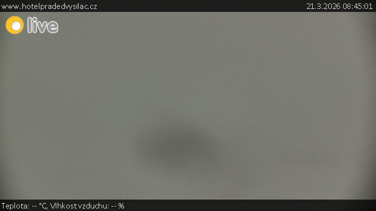 Praděd - Vysílač - Praděd - Vysílač - 21.3.2026 v 08:45