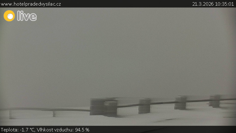 Praděd - Vysílač - Praděd - Vysílač - 21.3.2026 v 10:35