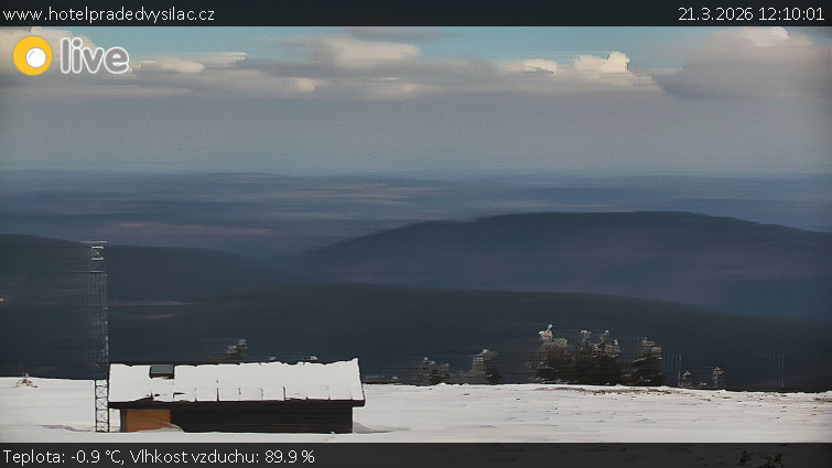 Praděd - Vysílač - Praděd - Vysílač - 21.3.2026 v 12:10