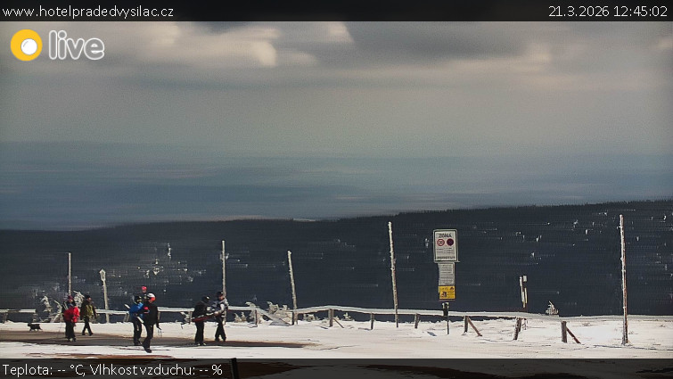 Praděd - Vysílač - Praděd - Vysílač - 21.3.2026 v 12:45