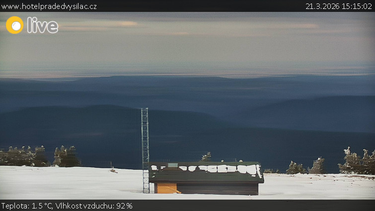 Praděd - Vysílač - Praděd - Vysílač - 21.3.2026 v 15:15