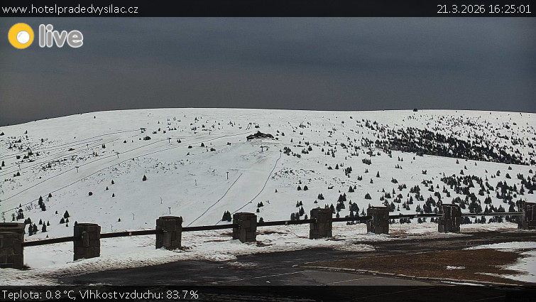 Praděd - Vysílač - Praděd - Vysílač - 21.3.2026 v 16:25