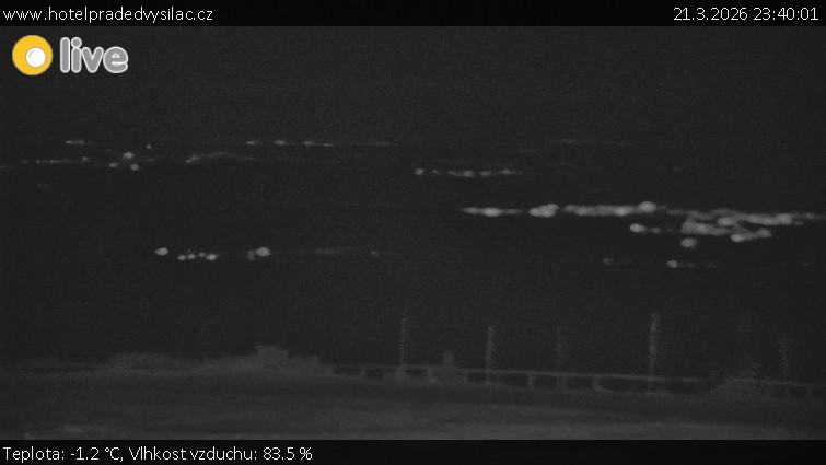 Praděd - Vysílač - Praděd - Vysílač - 21.3.2026 v 23:40