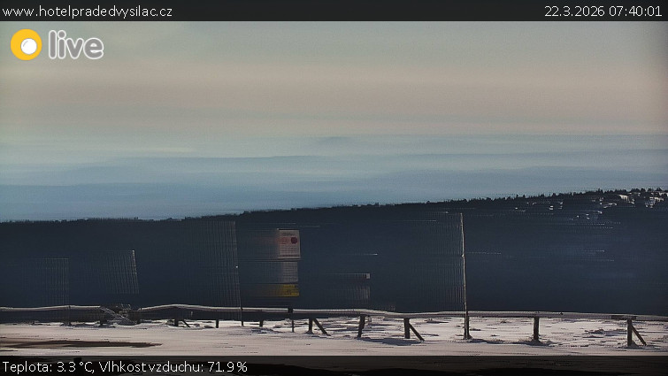 Praděd - Vysílač - Praděd - Vysílač - 22.3.2026 v 07:40