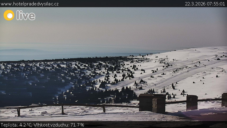 Praděd - Vysílač - Praděd - Vysílač - 22.3.2026 v 07:55