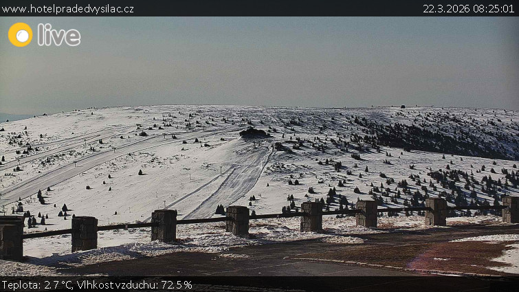 Praděd - Vysílač - Praděd - Vysílač - 22.3.2026 v 08:25