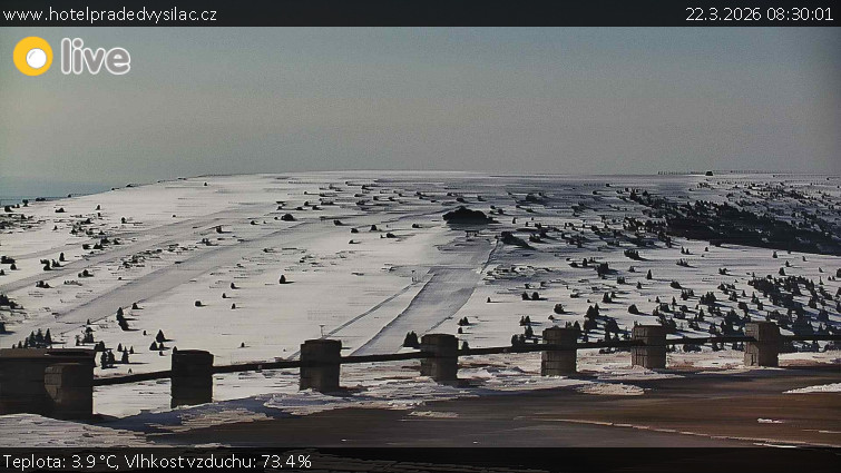Praděd - Vysílač - Praděd - Vysílač - 22.3.2026 v 08:30