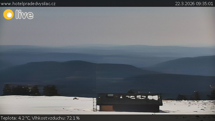 Praděd - Vysílač - Praděd - Vysílač - 22.3.2026 v 09:35