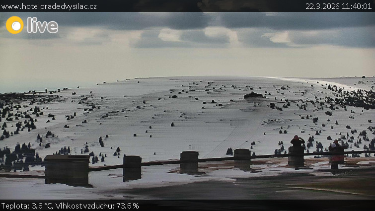 Praděd - Vysílač - Praděd - Vysílač - 22.3.2026 v 11:40