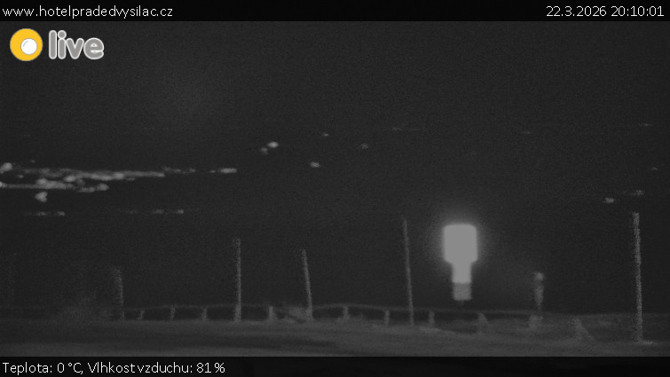 Praděd - Vysílač - Praděd - Vysílač - 22.3.2026 v 20:10