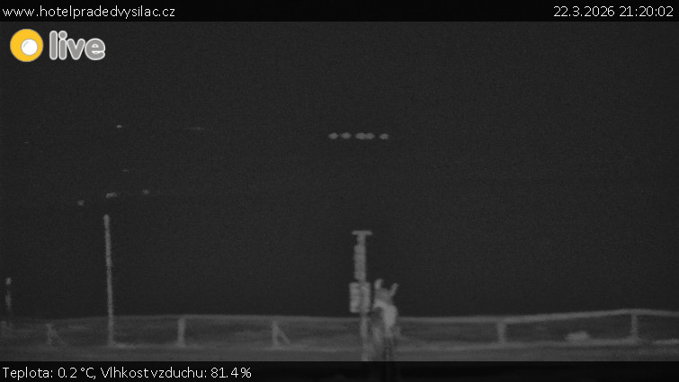 Praděd - Vysílač - Praděd - Vysílač - 22.3.2026 v 21:20