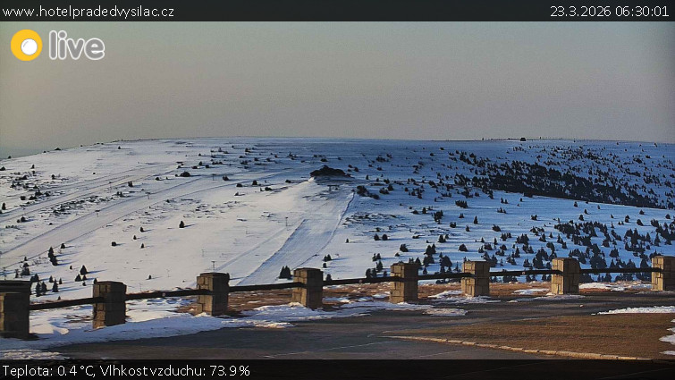 Praděd - Vysílač - Praděd - Vysílač - 23.3.2026 v 06:30