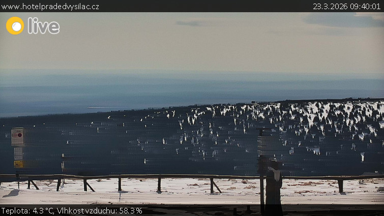 Praděd - Vysílač - Praděd - Vysílač - 23.3.2026 v 09:40