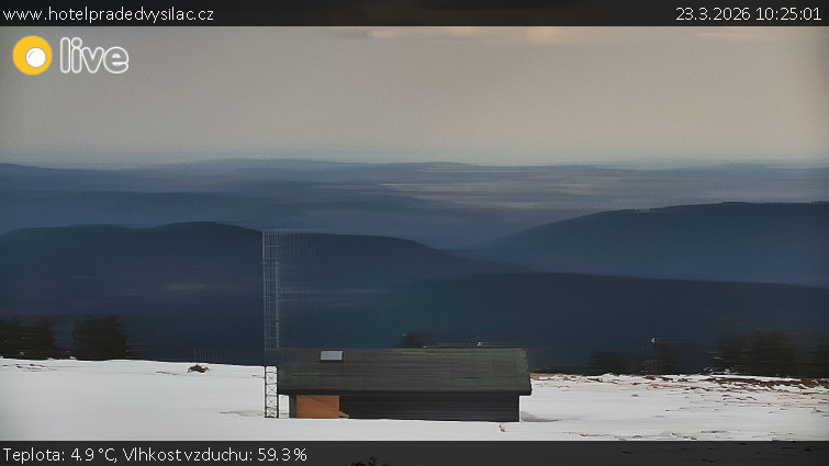 Praděd - Vysílač - Praděd - Vysílač - 23.3.2026 v 10:25