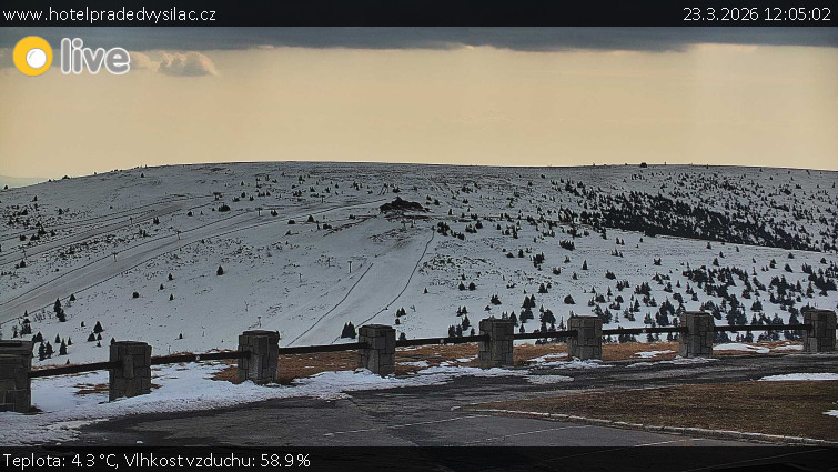 Praděd - Vysílač - Praděd - Vysílač - 23.3.2026 v 12:05
