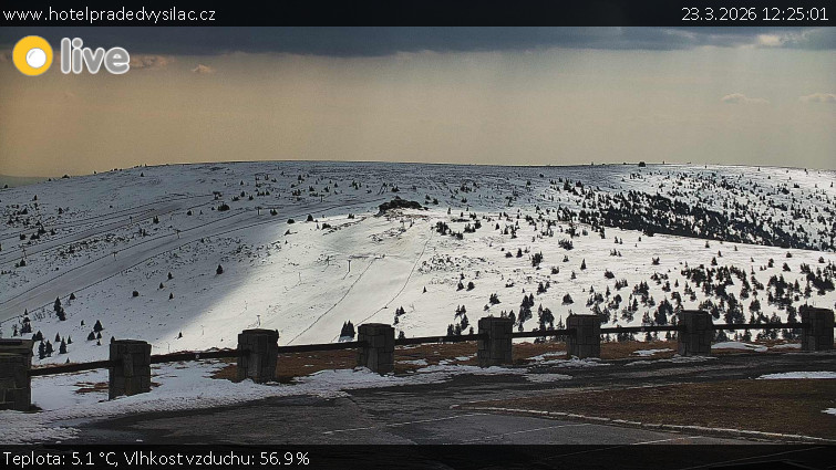 Praděd - Vysílač - Praděd - Vysílač - 23.3.2026 v 12:25