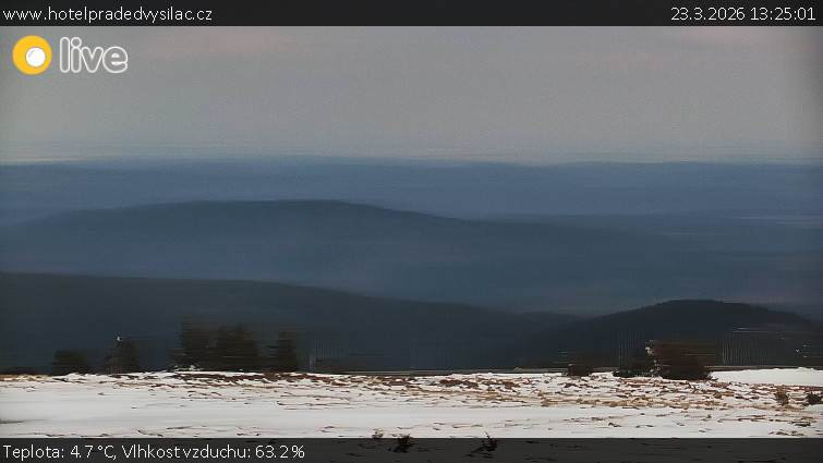 Praděd - Vysílač - Praděd - Vysílač - 23.3.2026 v 13:25