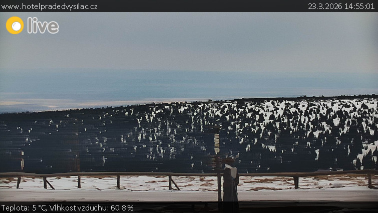 Praděd - Vysílač - Praděd - Vysílač - 23.3.2026 v 14:55
