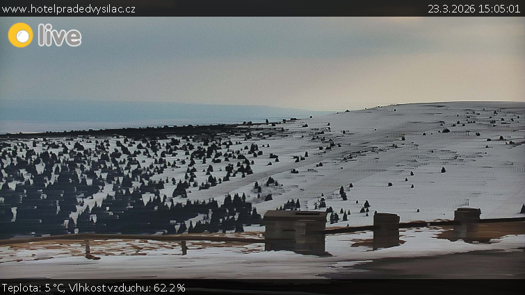 Praděd - Vysílač - Praděd - Vysílač - 23.3.2026 v 15:05