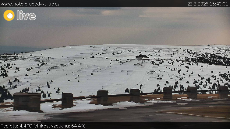 Praděd - Vysílač - Praděd - Vysílač - 23.3.2026 v 15:40