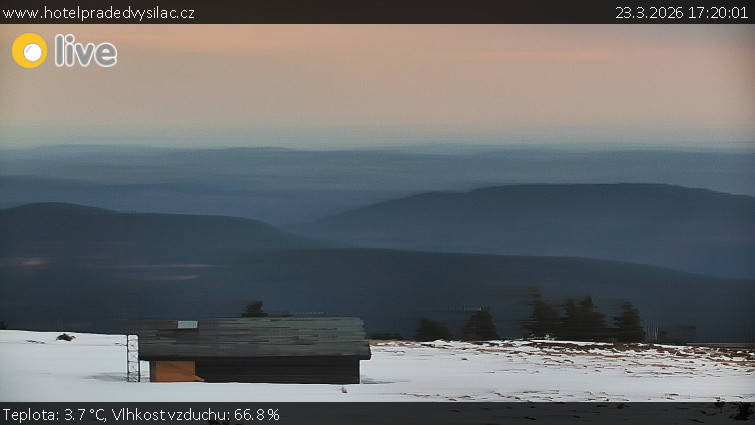 Praděd - Vysílač - Praděd - Vysílač - 23.3.2026 v 17:20
