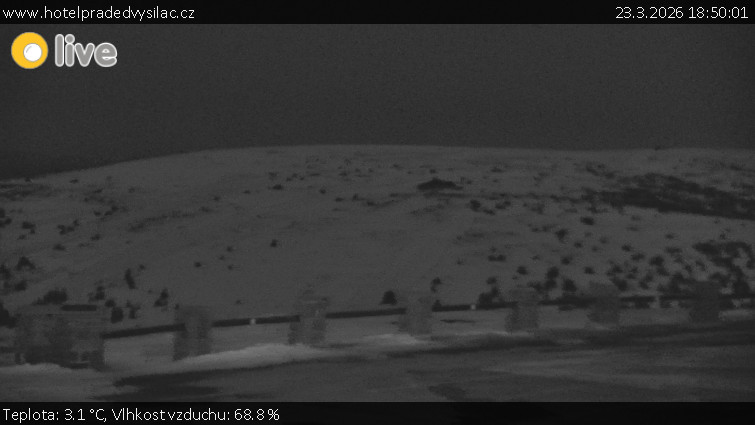 Praděd - Vysílač - Praděd - Vysílač - 23.3.2026 v 18:50