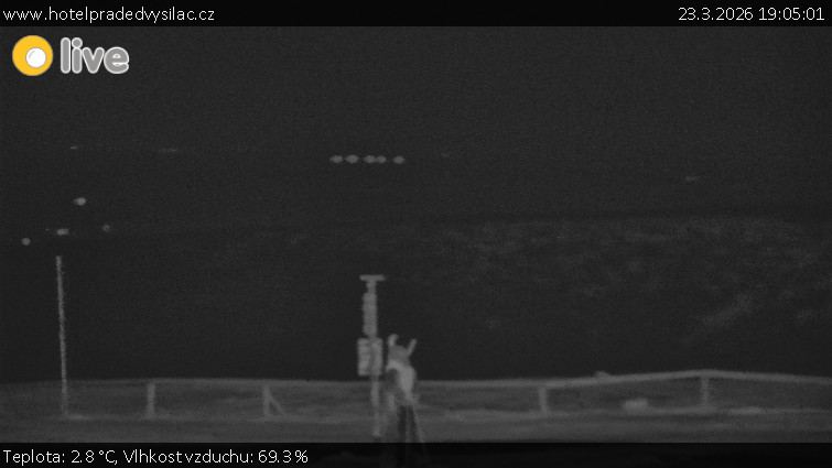 Praděd - Vysílač - Praděd - Vysílač - 23.3.2026 v 19:05