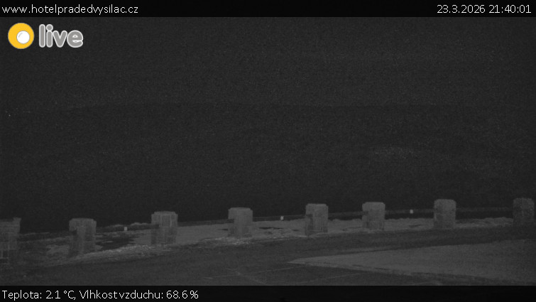 Praděd - Vysílač - Praděd - Vysílač - 23.3.2026 v 21:40