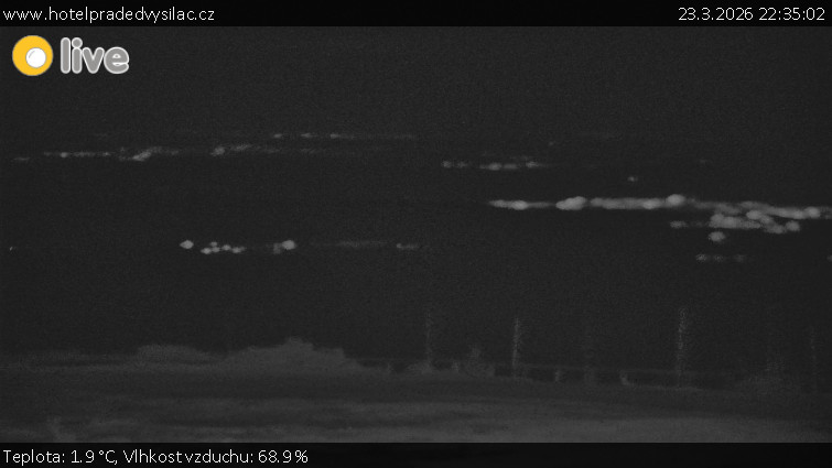 Praděd - Vysílač - Praděd - Vysílač - 23.3.2026 v 22:35