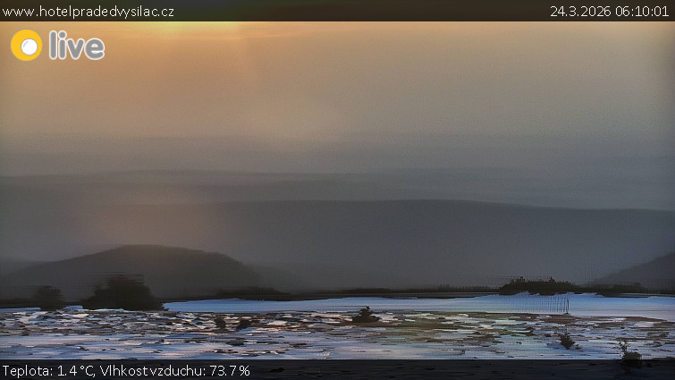 Praděd - Vysílač - Praděd - Vysílač - 24.3.2026 v 06:10