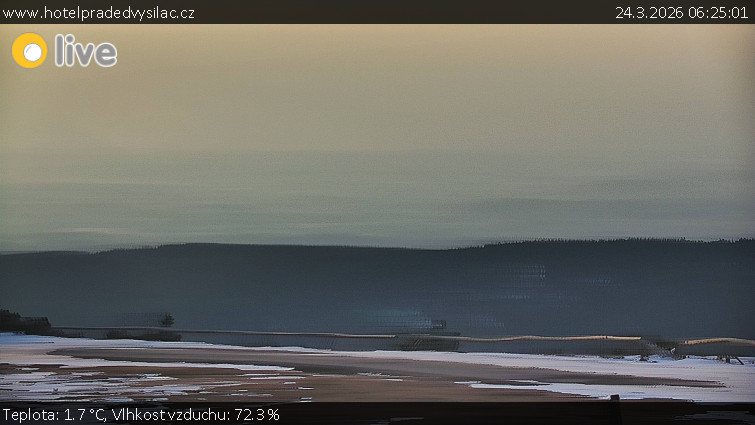Praděd - Vysílač - Praděd - Vysílač - 24.3.2026 v 06:25