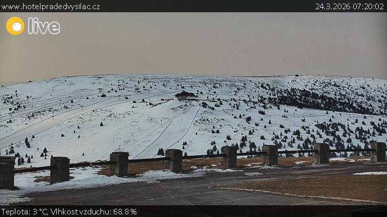 Praděd - Vysílač - Praděd - Vysílač - 24.3.2026 v 07:20