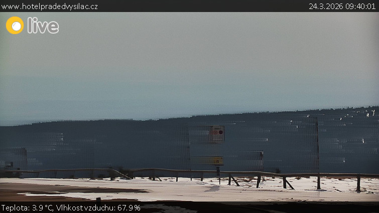 Praděd - Vysílač - Praděd - Vysílač - 24.3.2026 v 09:40