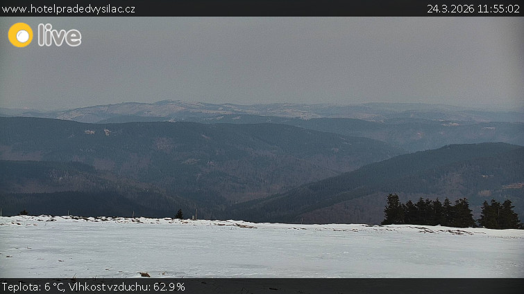 Praděd - Vysílač - Praděd - Vysílač - 24.3.2026 v 11:55