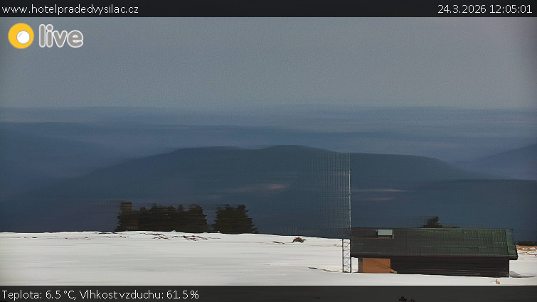 Praděd - Vysílač - Praděd - Vysílač - 24.3.2026 v 12:05