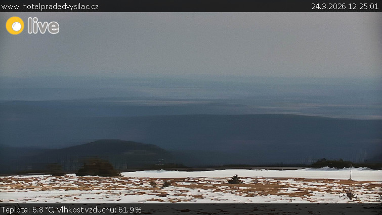 Praděd - Vysílač - Praděd - Vysílač - 24.3.2026 v 12:25