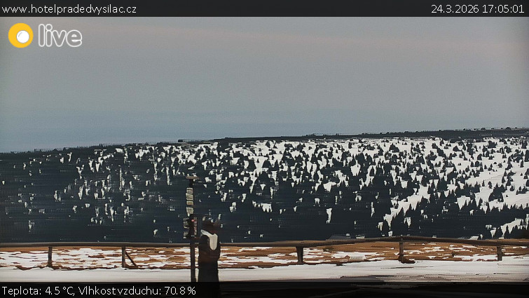 Praděd - Vysílač - Praděd - Vysílač - 24.3.2026 v 17:05