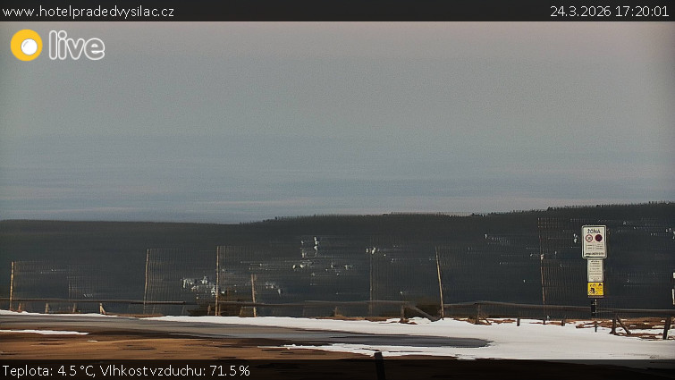 Praděd - Vysílač - Praděd - Vysílač - 24.3.2026 v 17:20