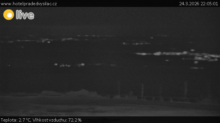 Praděd - Vysílač - Praděd - Vysílač - 24.3.2026 v 22:05
