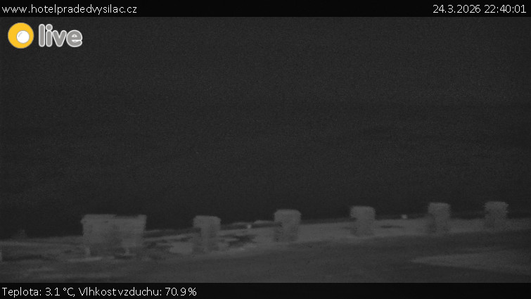 Praděd - Vysílač - Praděd - Vysílač - 24.3.2026 v 22:40
